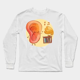 5 Senses - Hearing Sense Long Sleeve T-Shirt